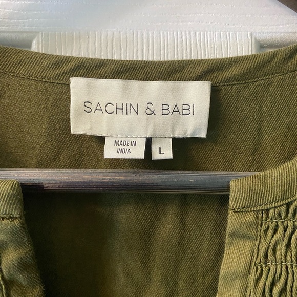 Sachin + Babi Kendall Dress in Olive - Picture 6 of 8